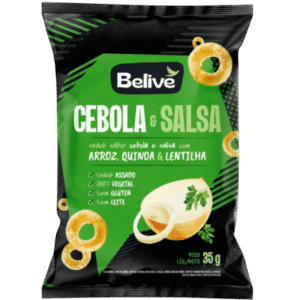Snack Sabor Cebola E Salsa - 35g - Belive