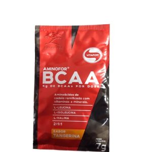 BCAA Vitafor Aminofor - Tangerina - Sachê 7g