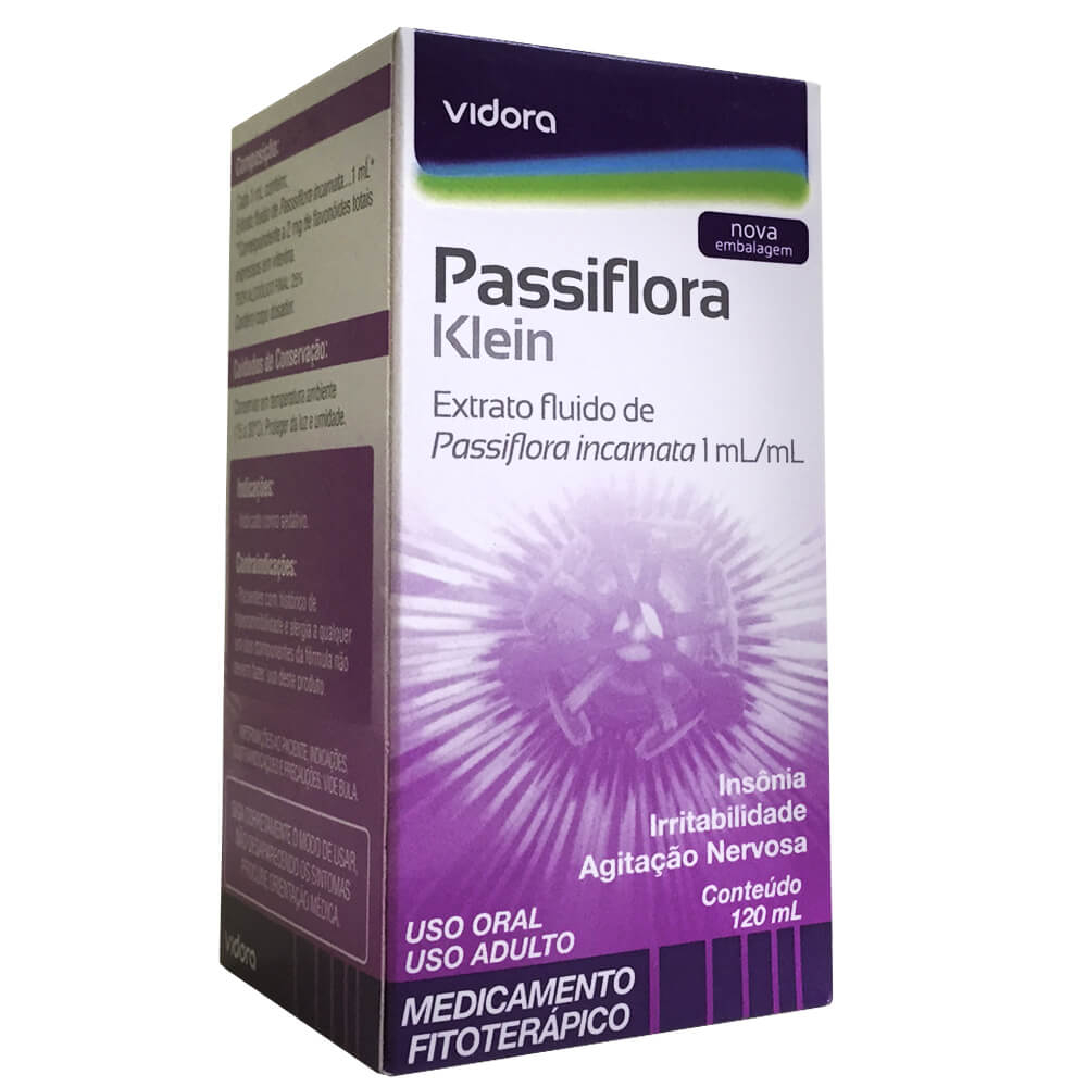 Passiflora Extrato Fluido 120Ml Vidora