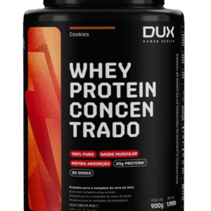 Whey Protein Concentrado Cookies - 900g - Dux Nutrition