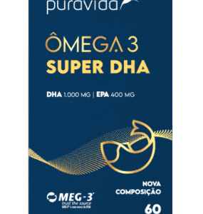 Ômega 3 Epa Dha - 60Caps 1411mg - Puravida