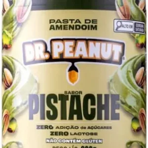 Pasta de Amendoim Sabor Pistache -600G- Dr. Peanut