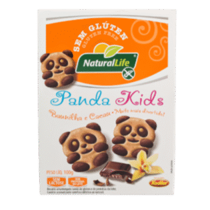 Biscoito Panda Baunilha E Cacau - 100g - Natural Life