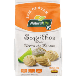 Sequilhos Sabor Torta De Limão - 180g - Natural Life